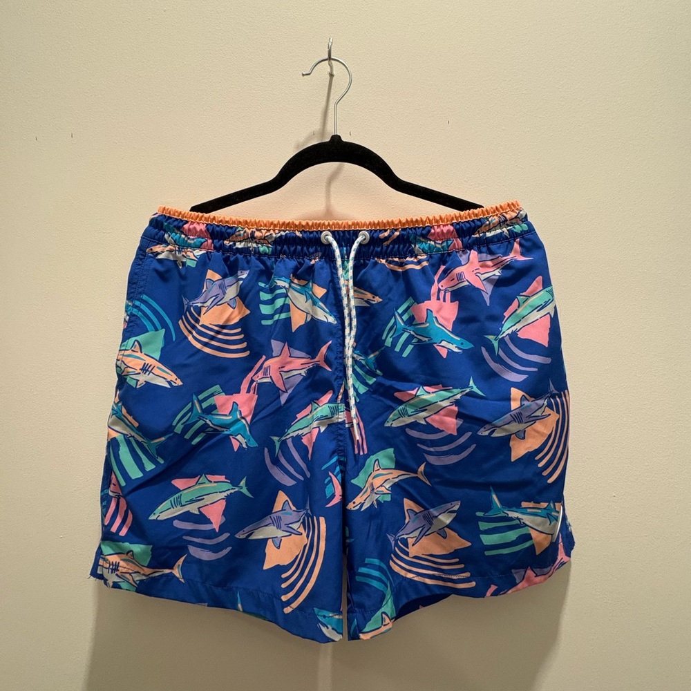 Chubbies Shark Print Swim Shorts